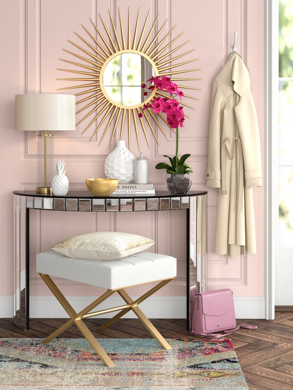 Glam Foyer Design Photo by Wayfair Home